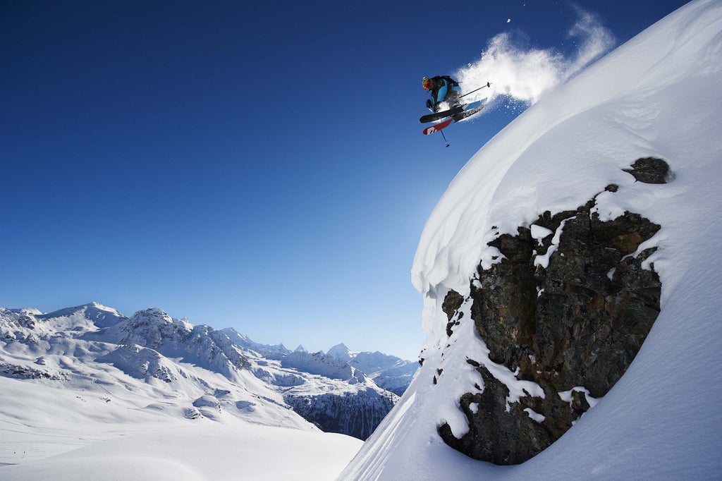 Session freeride à St-Luc Chandolin